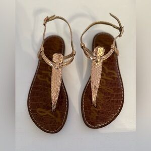 Sam Edelman Gigi Sandals in Rose Gold